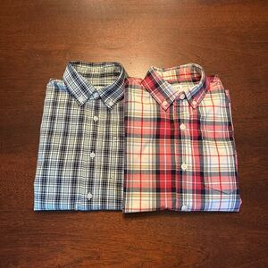 Crewcuts Plaid Button Down Shirts